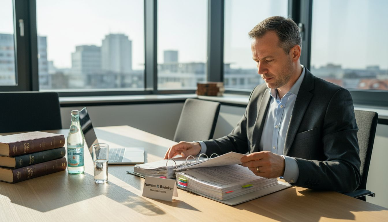 Die Personalabteilung prüft die Verträge der Zeitarbeitskräfte.