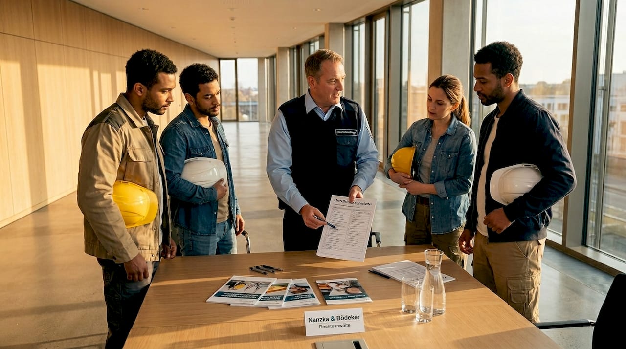 Arbeitssicherheitseinweisung für Aushilfskräfte