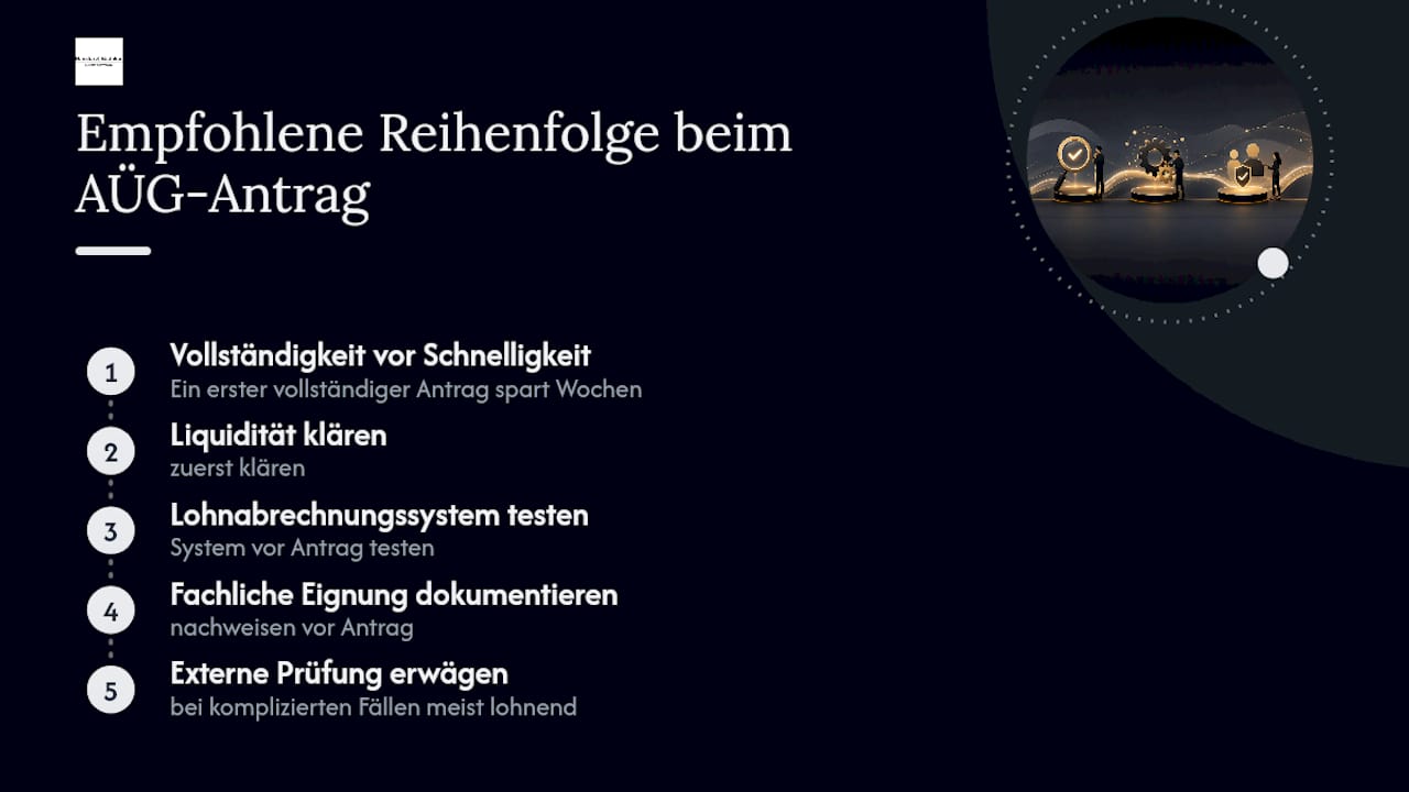 Kurzmeinung des Anwalts: Wie ich Mandanten den Antrag empfehle — overview diagram