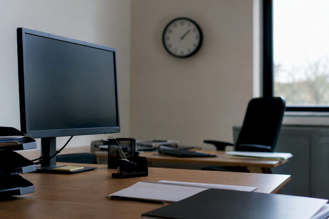 Arbeitsbereich für Datenerfassung im Jobcenter