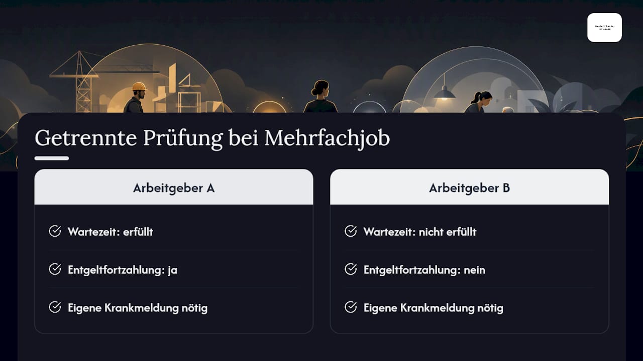 Ansprüche bei mehreren Arbeitgebern getrennt geltend machen